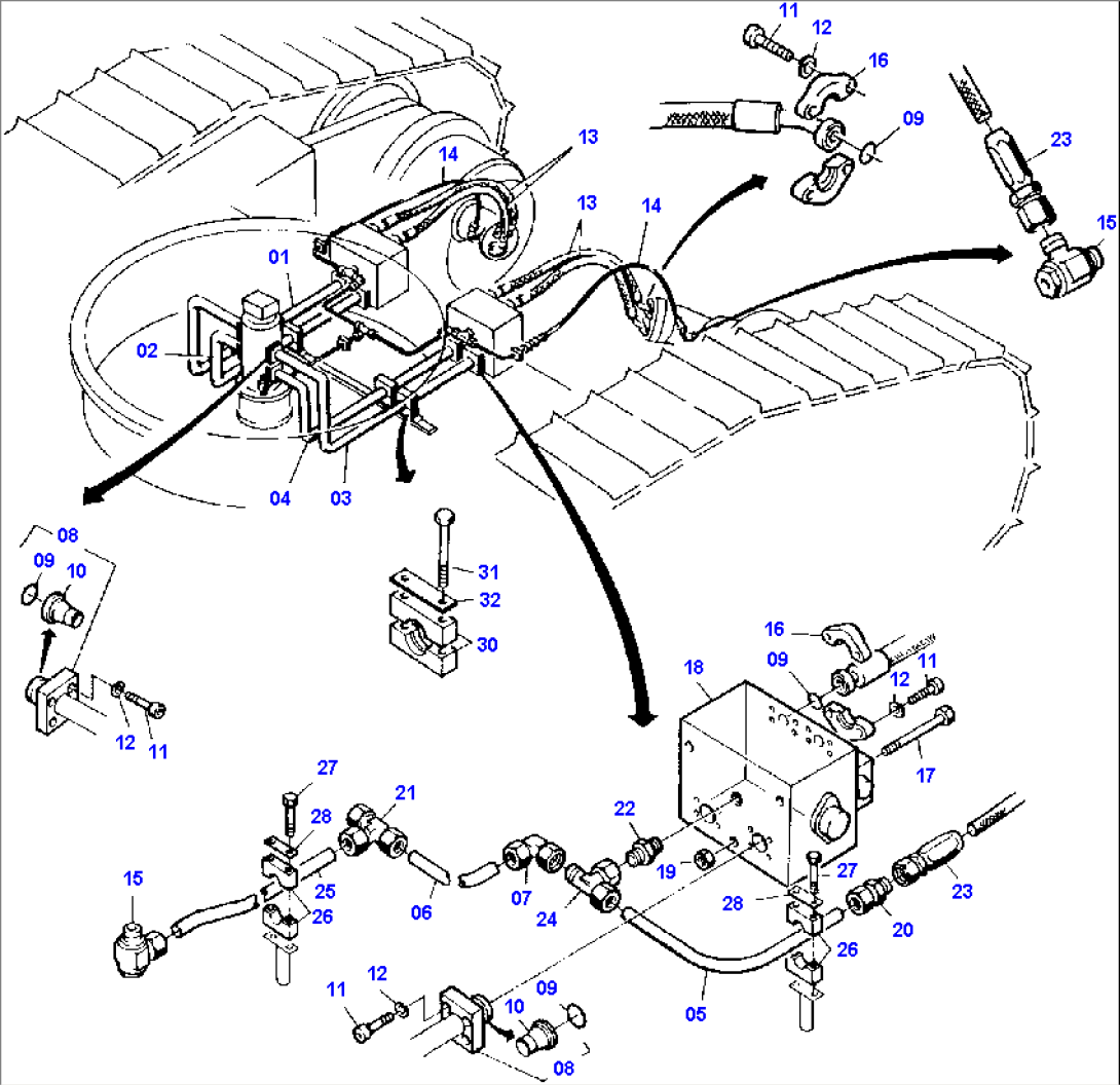 Undercarriage - Hydraulic