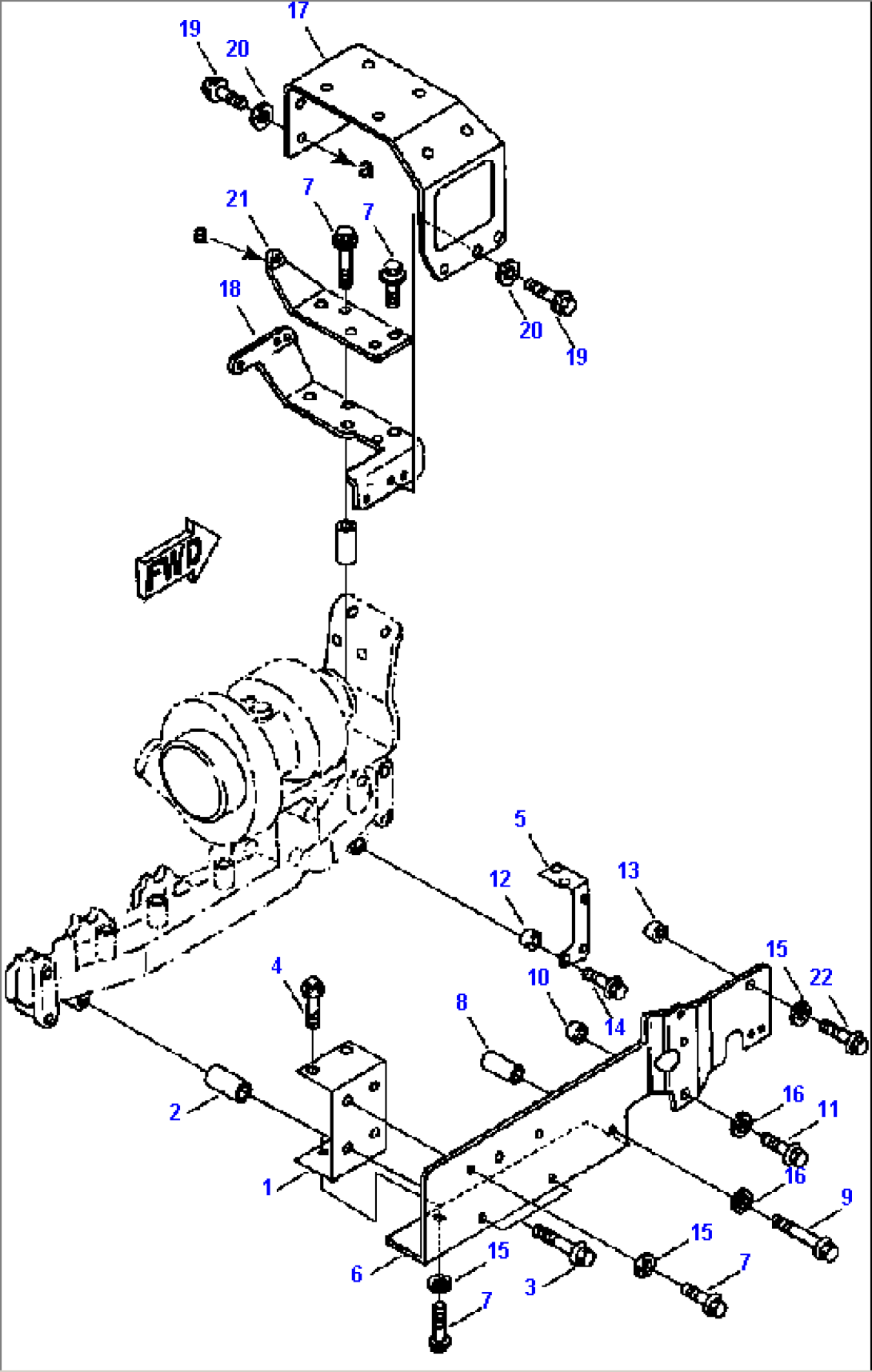 FIG. B0000-07A0 HEAT SHIELD