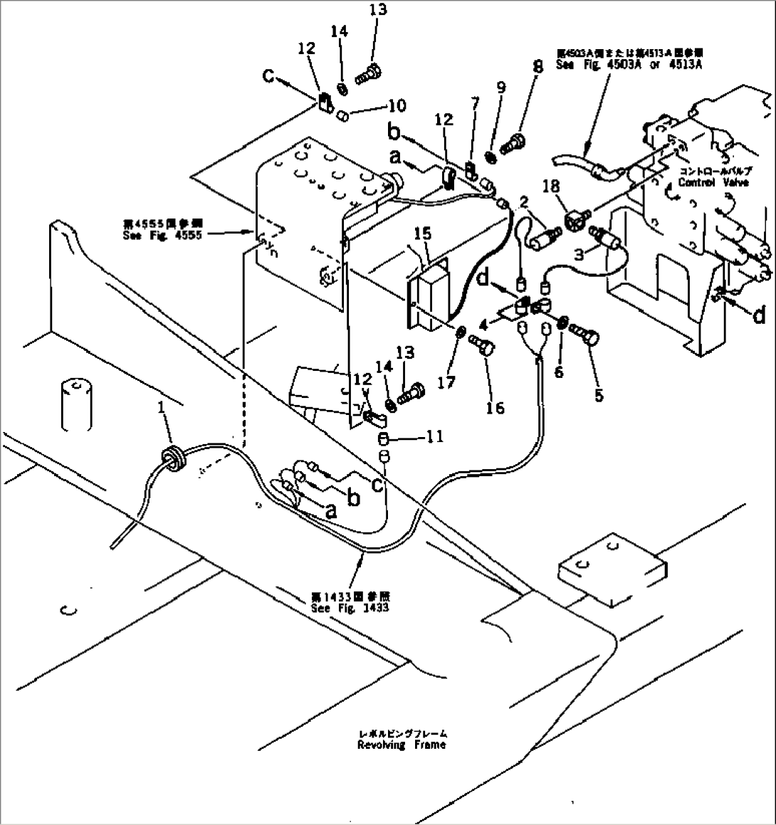 ELECTRICAL SYSTEM (WIRING) (3/4) (WITH AUTO DECELERATION¤ SWING MECHANICAL BRAKE¤ 3-STAGE)(#15232-)