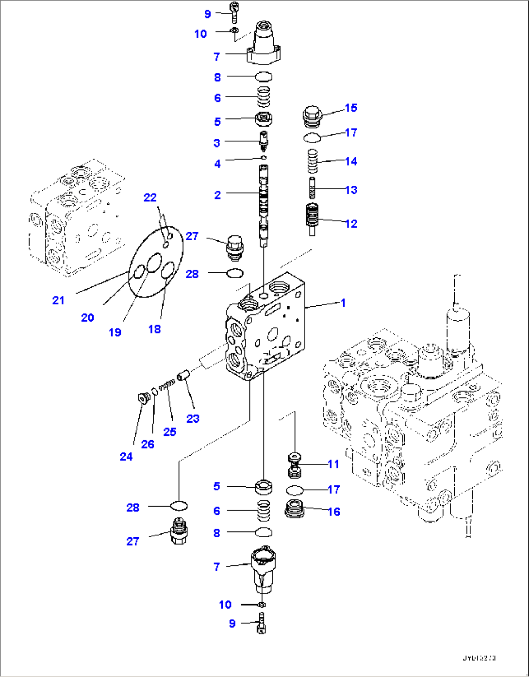Fender Group, Control Valve, 5-Valve (6/12) (#80001-)