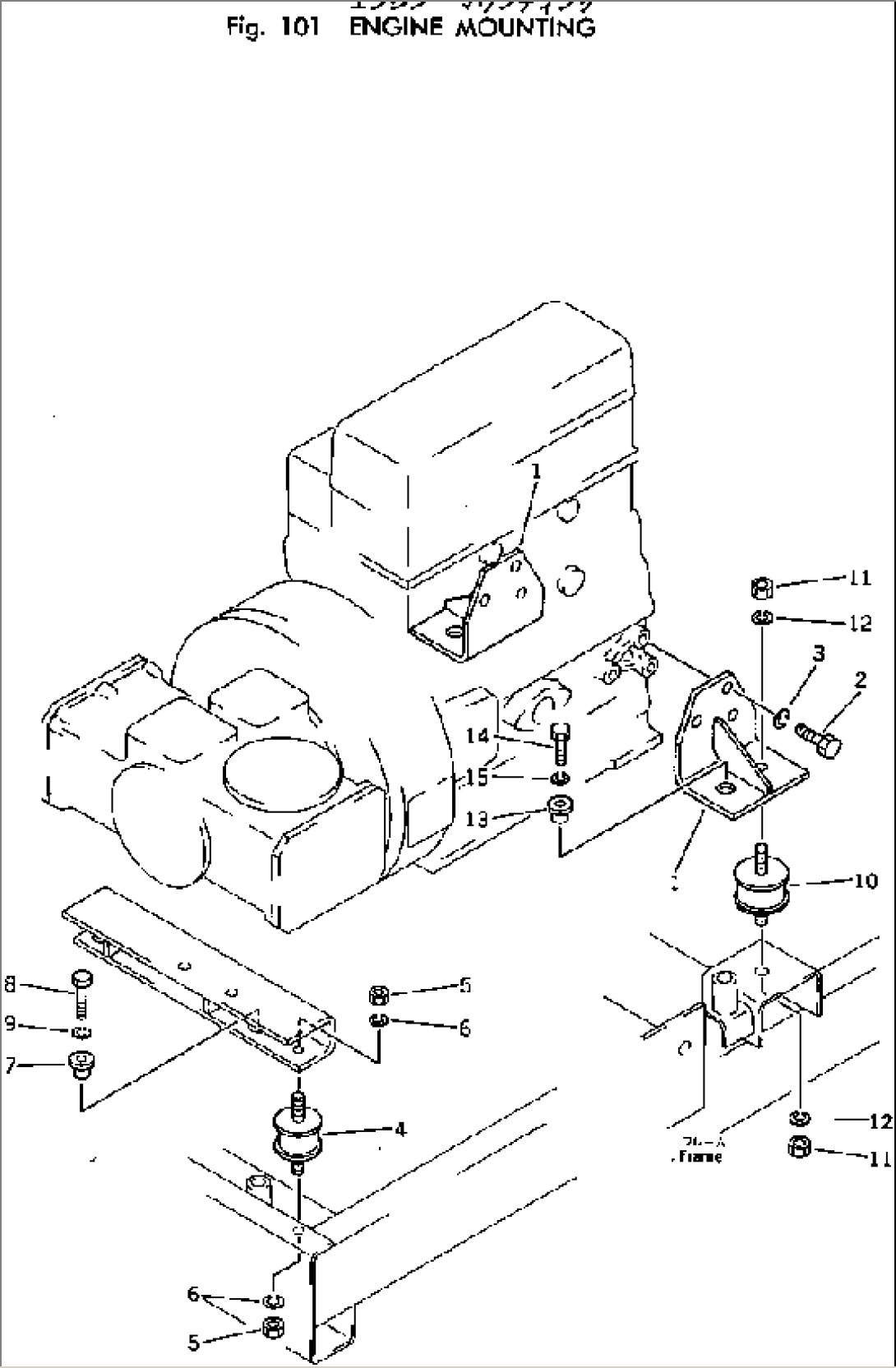 ENGINE MOUNTING