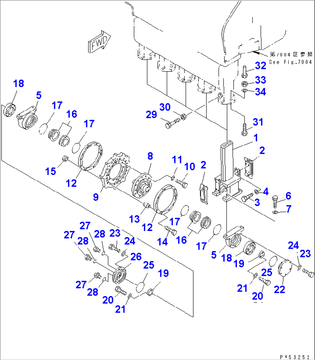 ROTOR (8/9) (LOWER SPROCKET)(#11501-11504)