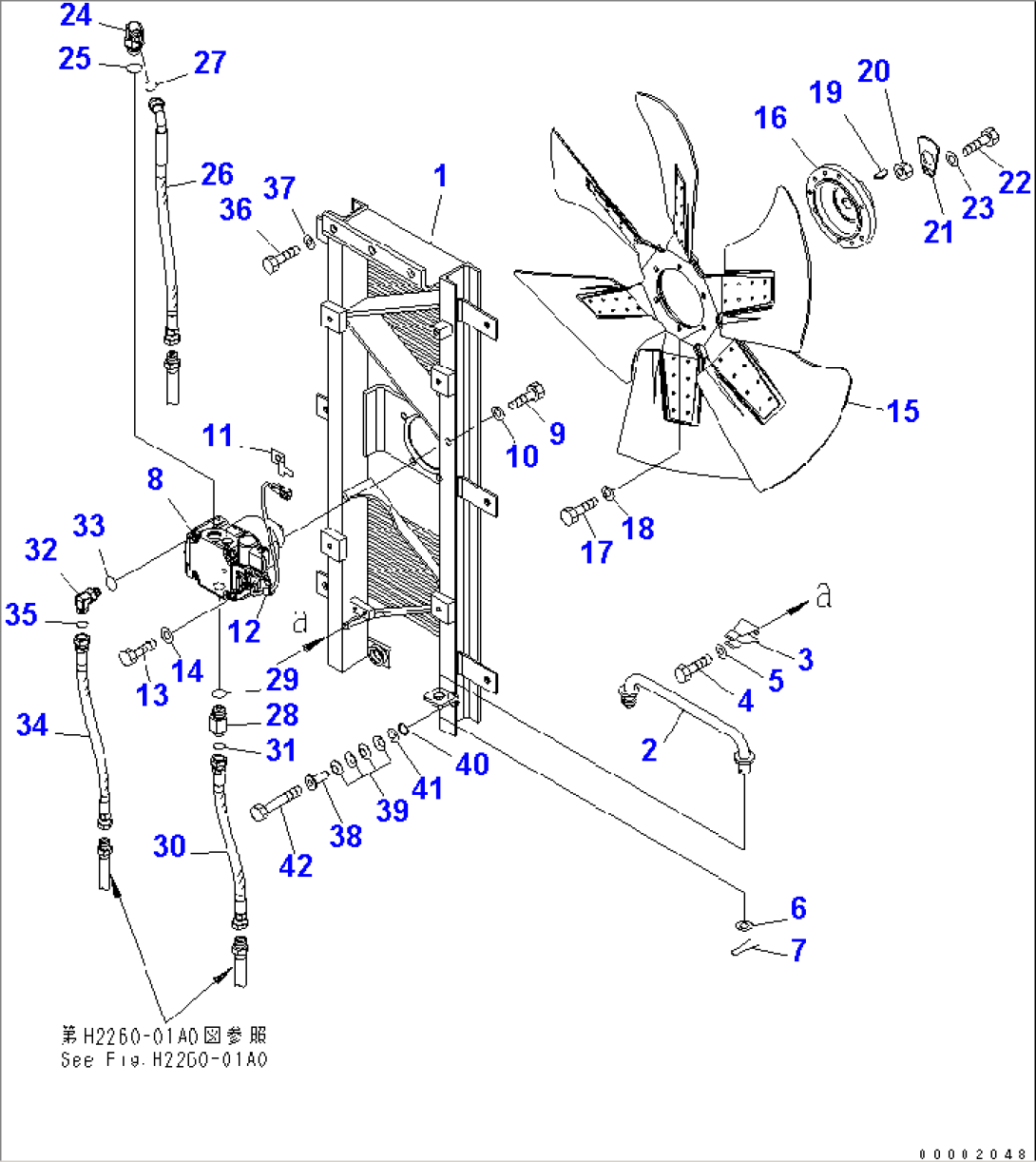FAN AND MOTOR PIPING (SANDY AND DUSTY TERRAIN SPEC.)