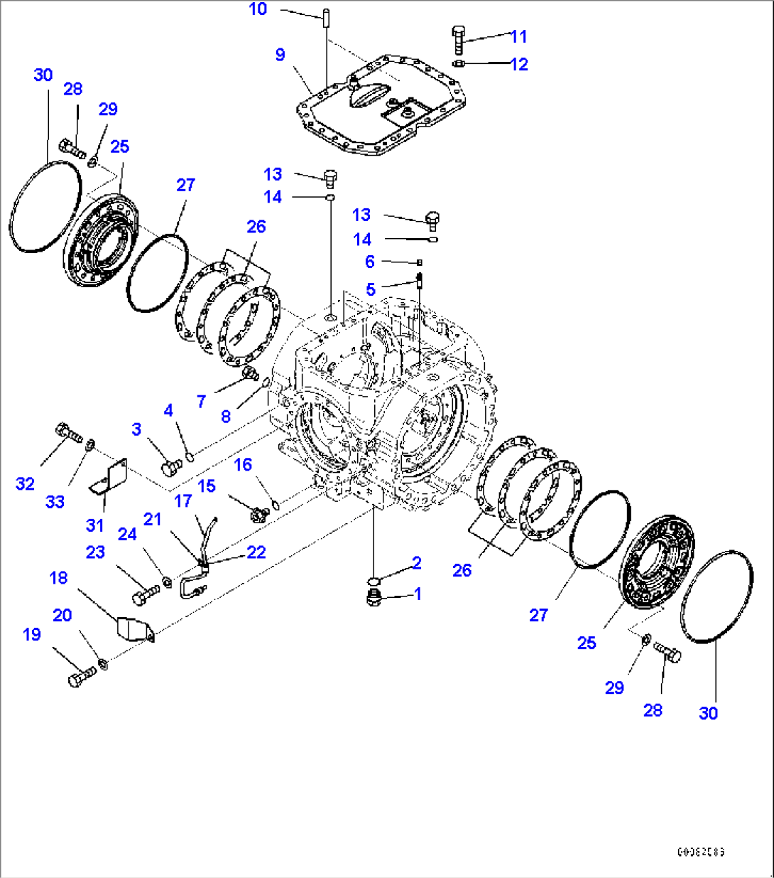Rear Axle, Differential (3/3) (#90216-91438)