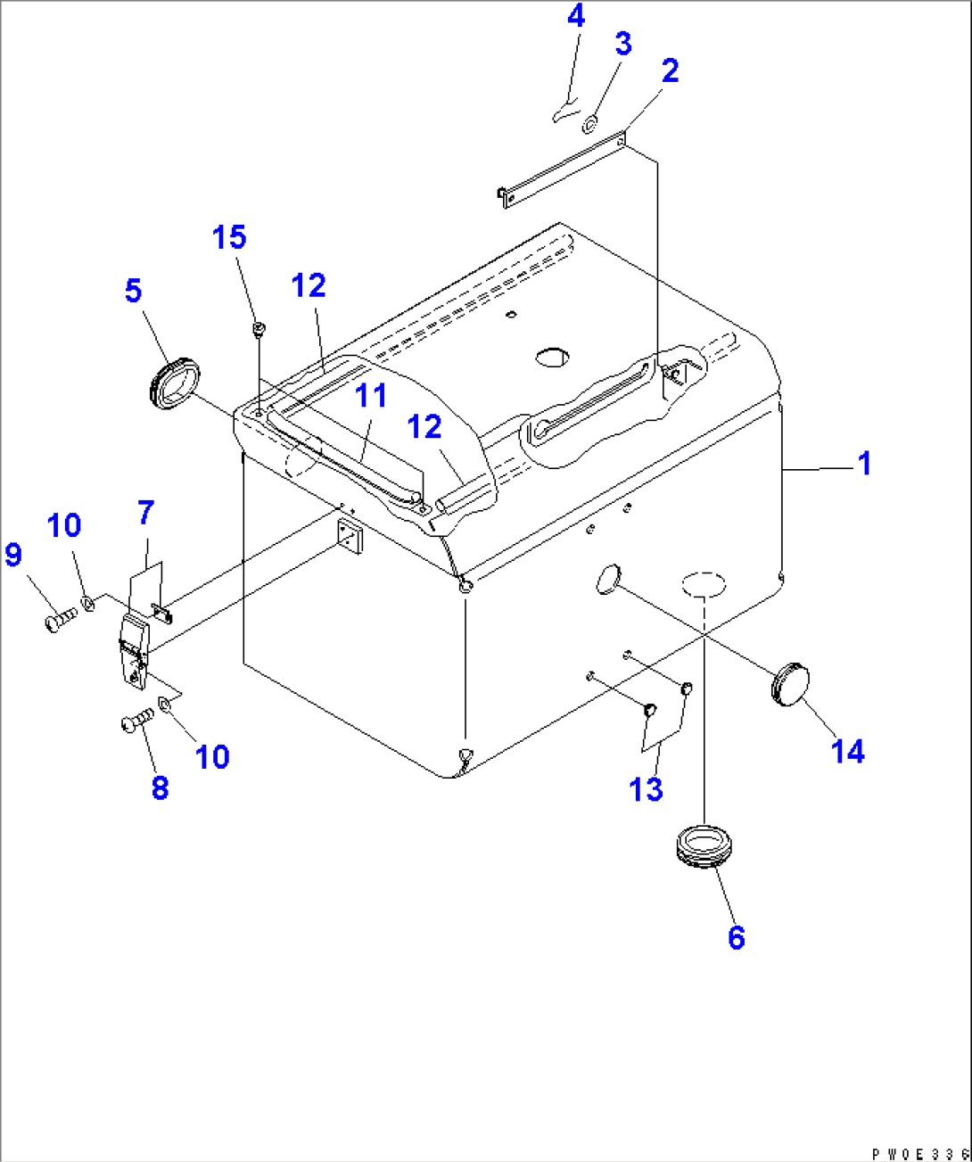 BATTERY BOX (L.H.) (FOR EU)