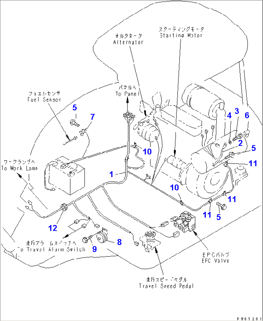 WIRING HARNESS (1/2)
