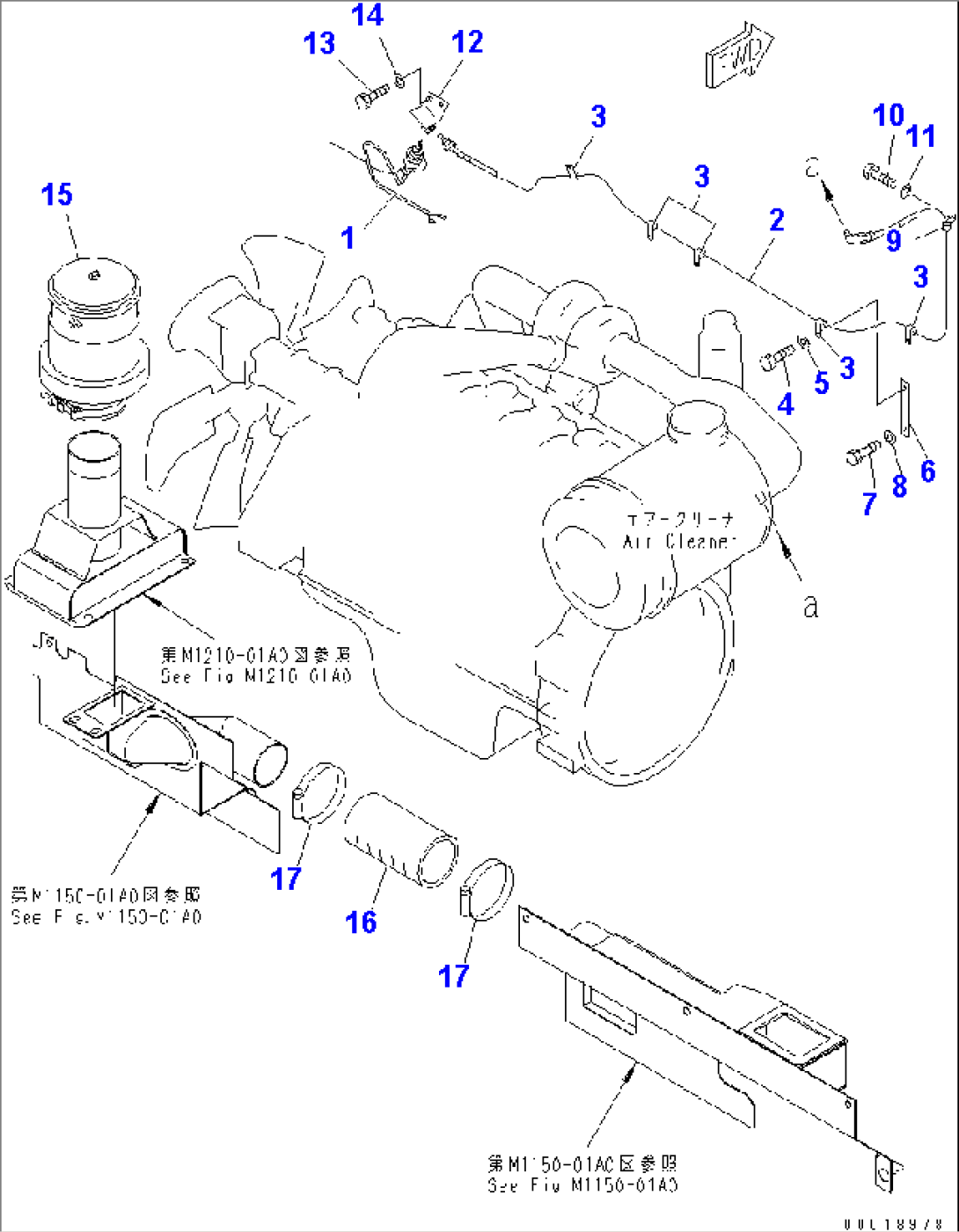 AIR CLEANER CONNECTION (WITH PRE CLEANER BY TURBO LTD.)