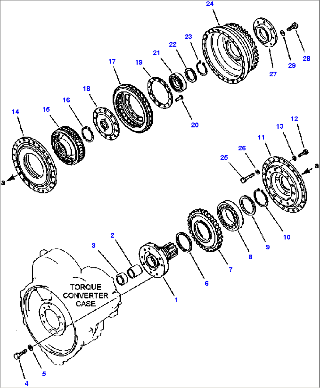 FIG NO. 2311 TORQUE CONVERTER BASIC GROUP