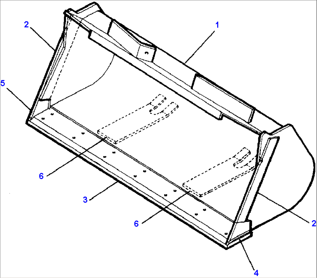 GENERAL PURPOSE AND EXCAVATING BUCKET 2.75 YDS