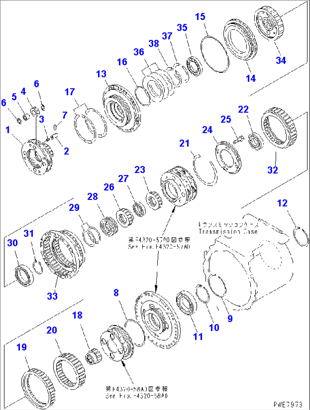 TRANSMISSION 2ND AND 3RD CLUTCH