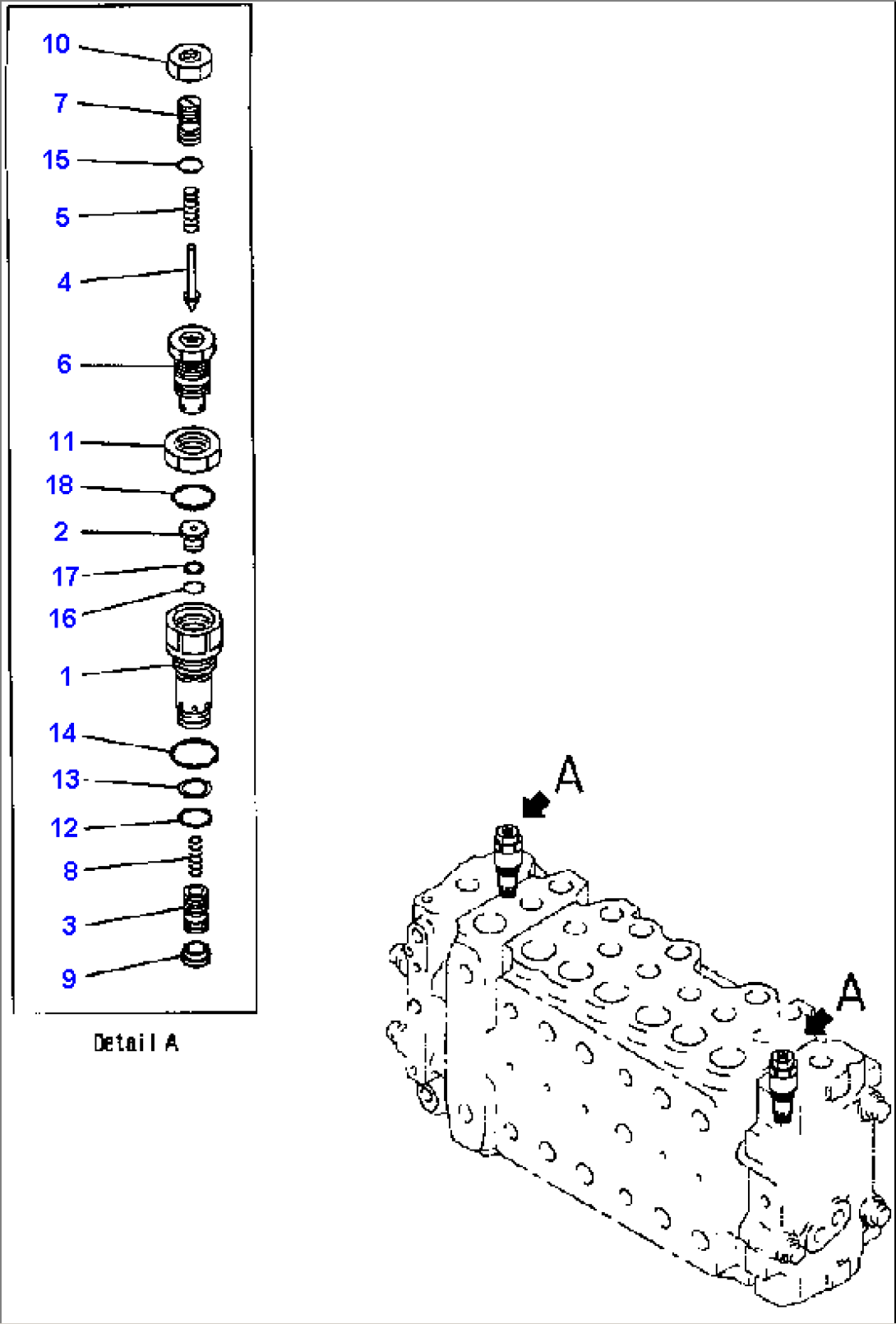 FIG. H0120-57A0 MAIN VALVE (7/11)
