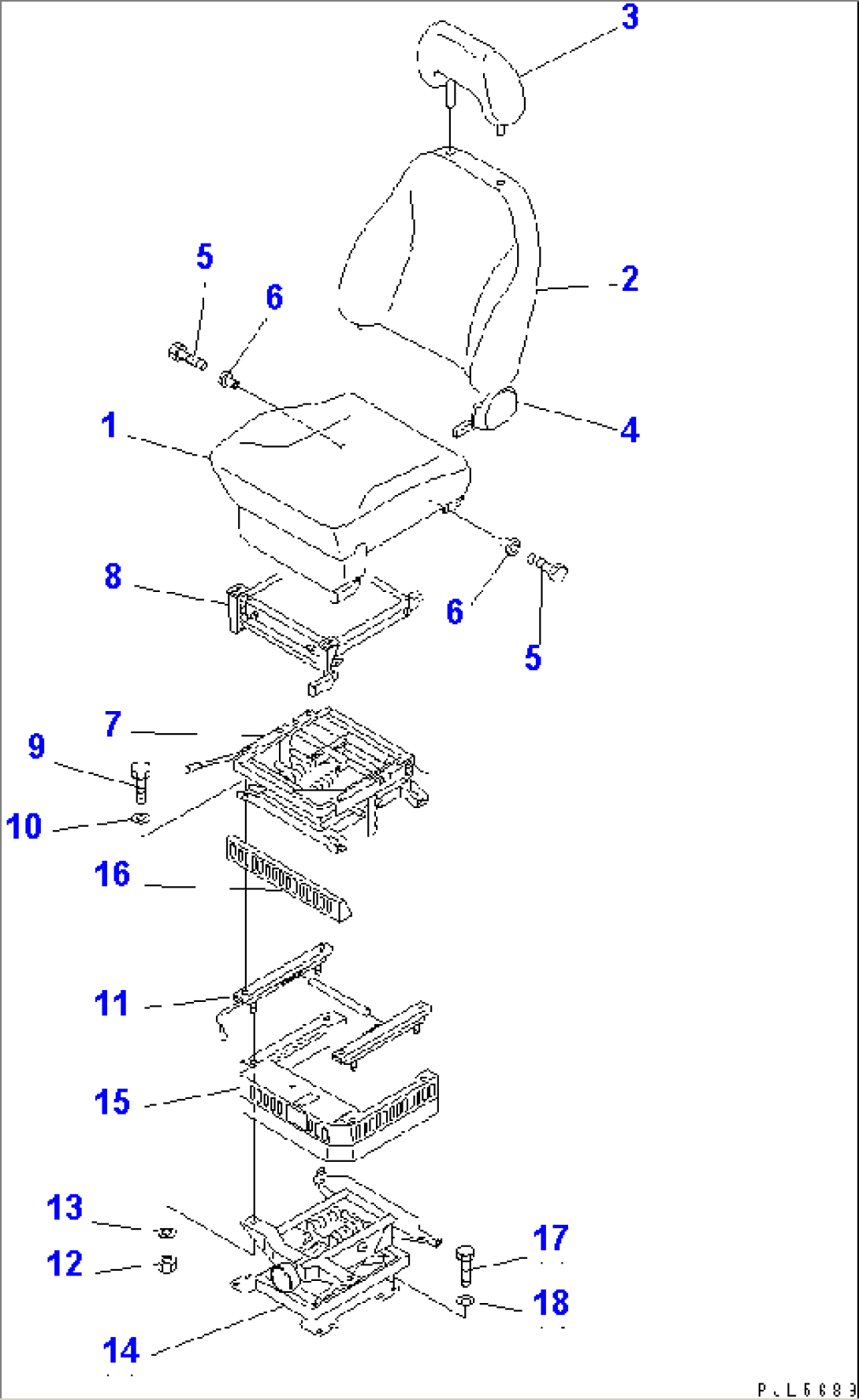 MULTI ADJASTABLE SEAT