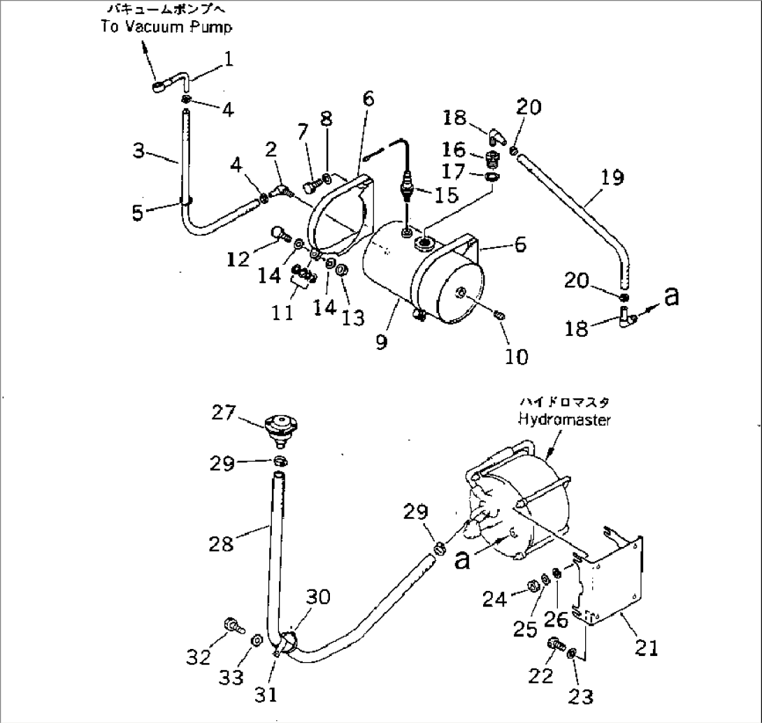 BRAKE VACUUM PIPING