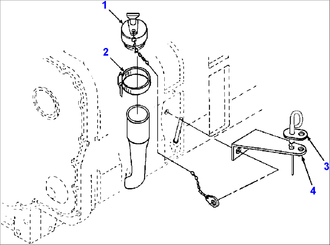 LOCKABLE OIL FILL & DIPSTICK INSTALLATION