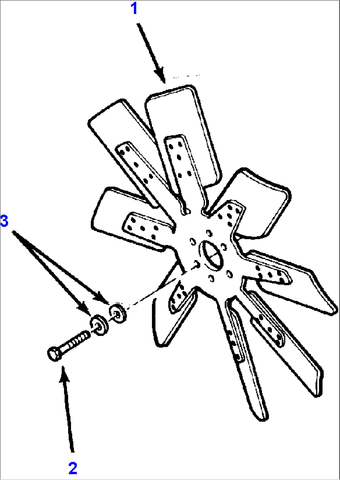 BLOWER FAN ATTACHMENT