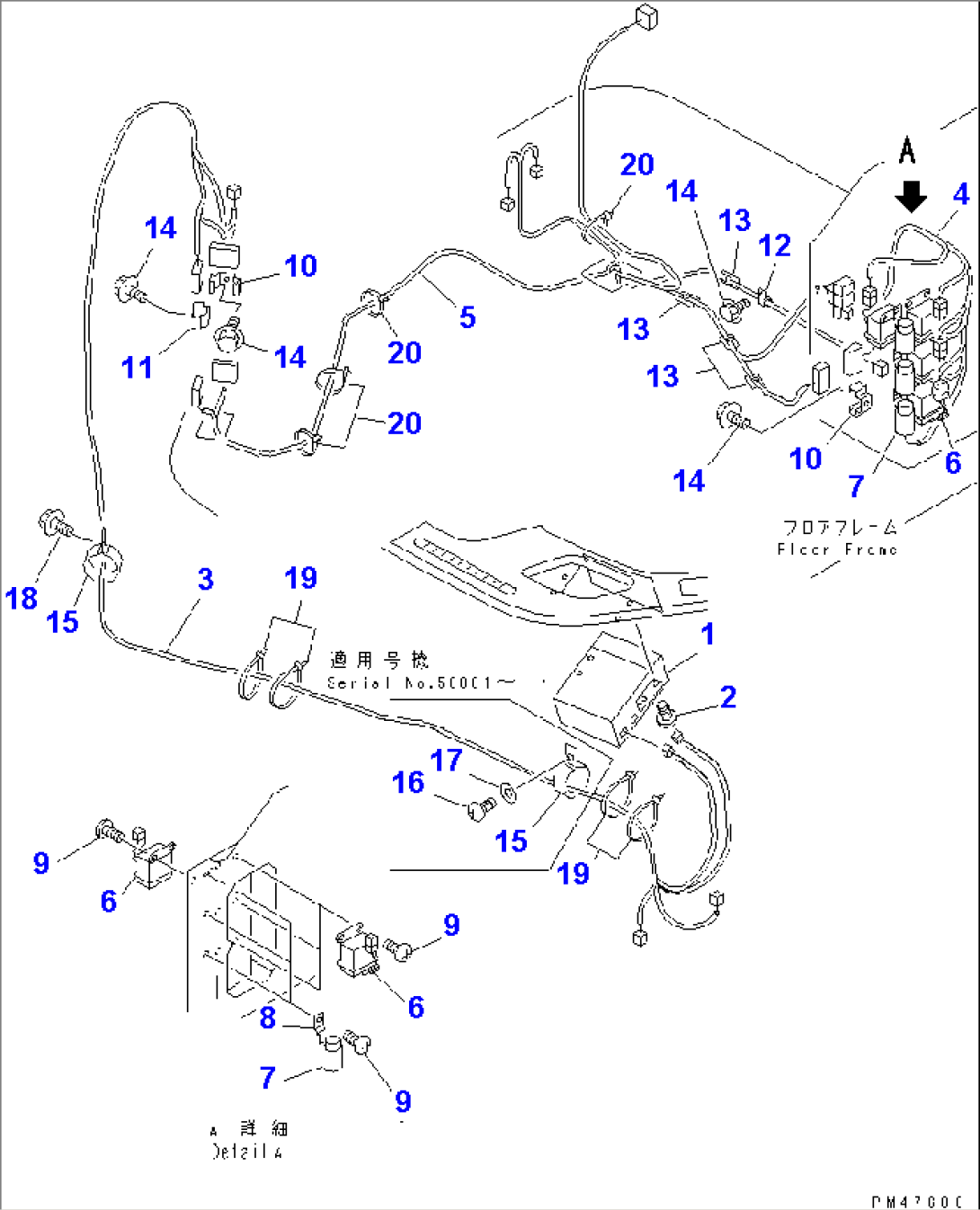 AIR CONDITIONER RELATED PARTS (8/8) (ELECTRICAL SYSTEM)(#60001-)