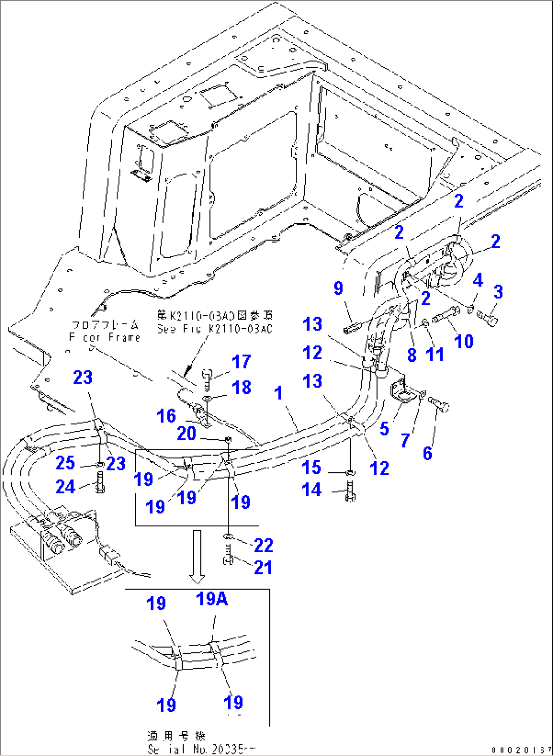 FLOOR FRAME WIRING (ENGINE) (FOR HEAVY DUTY WIRING)