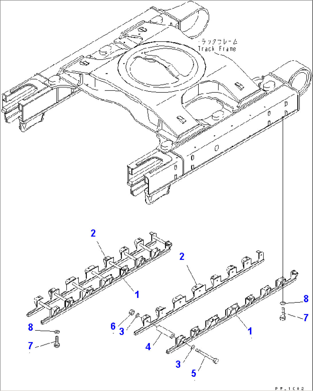 TRACK ROLLER FULL GUARD