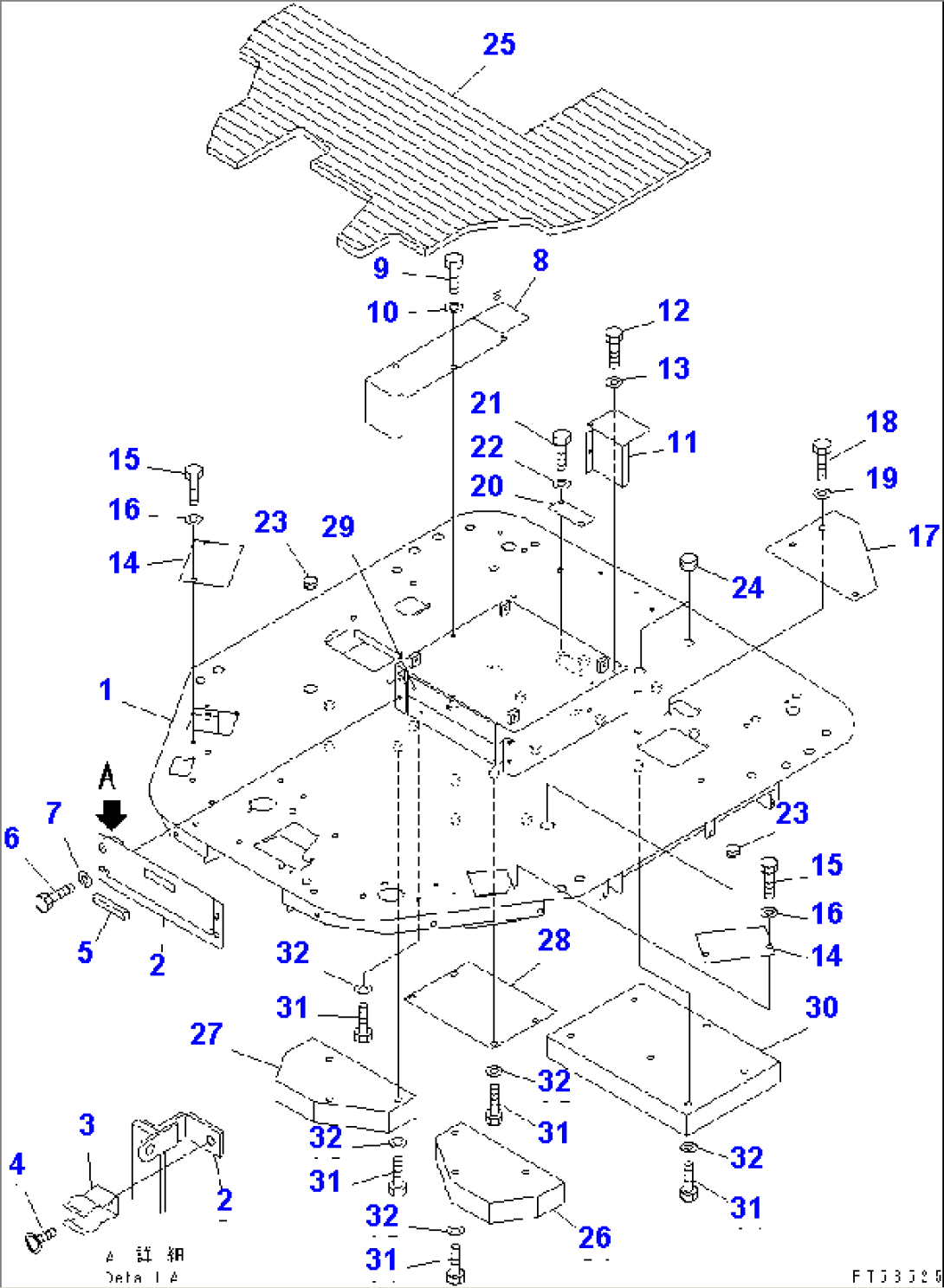 FLOOR FRAME (CANOPY SPEC.)