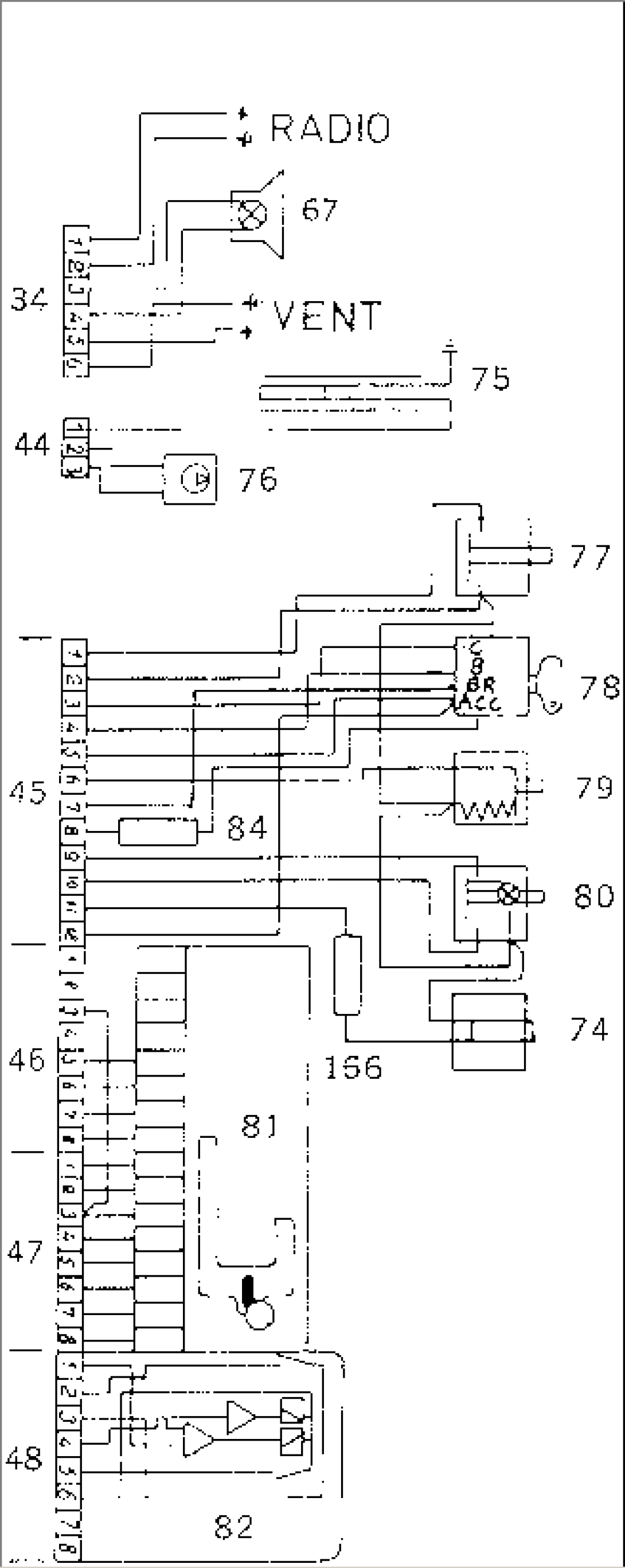 ELECTRICAL CIRCUIT¤ INSTRUMENT BOARD (R.H.)(#65226-65830)