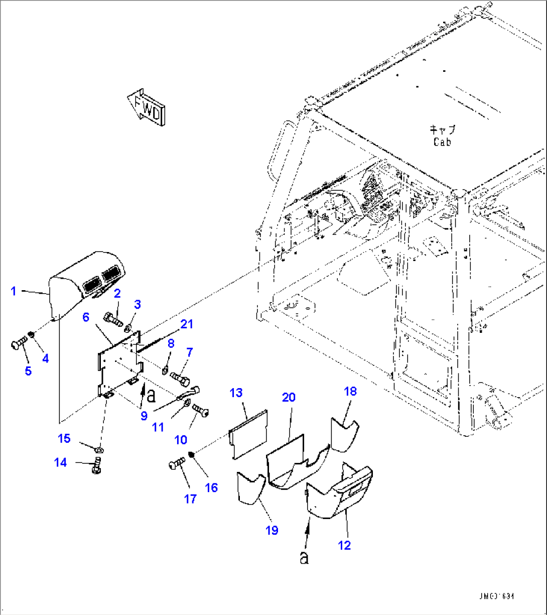 Cab, Box (#5129-)
