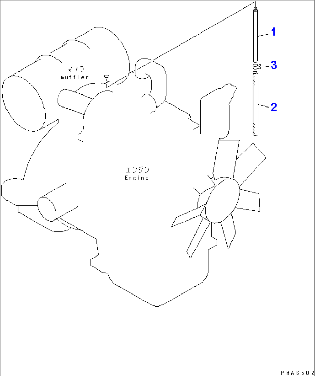 EXHAUST DRAIN PIPING