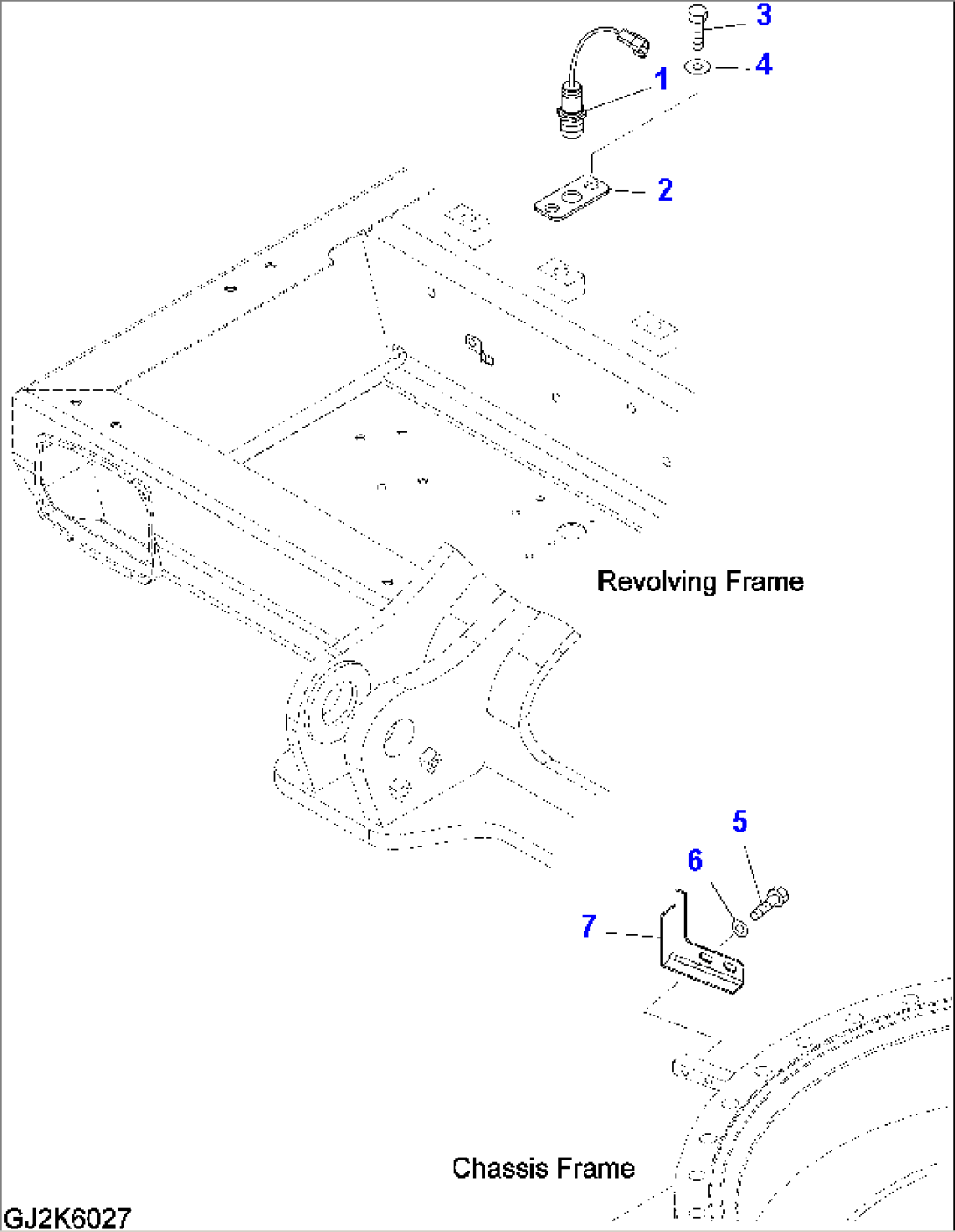 WIRING (SWING POSITION SENSOR)