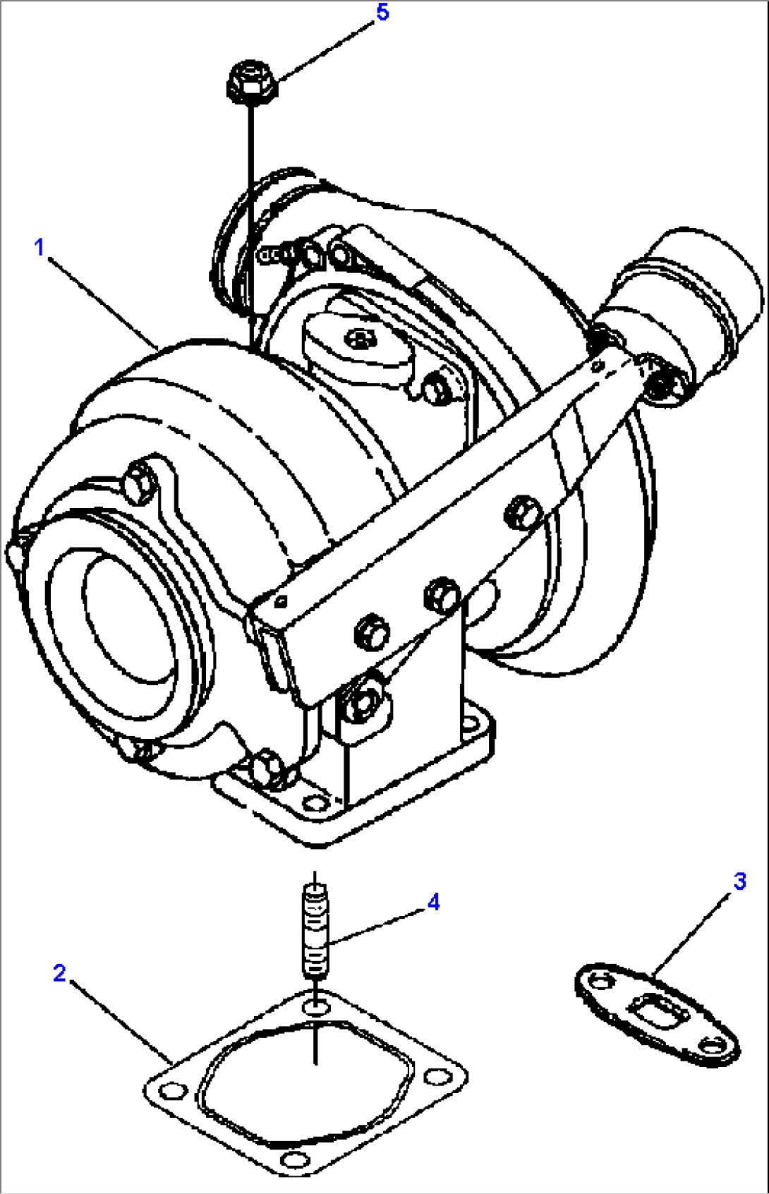 TURBOCHARGER & MOUNTING