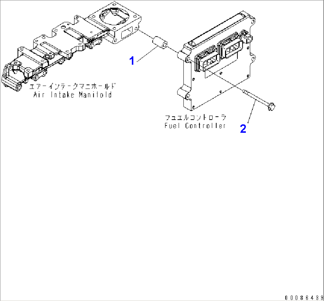 FUEL CONTROLLER (BRACKET)(#500007-503028)