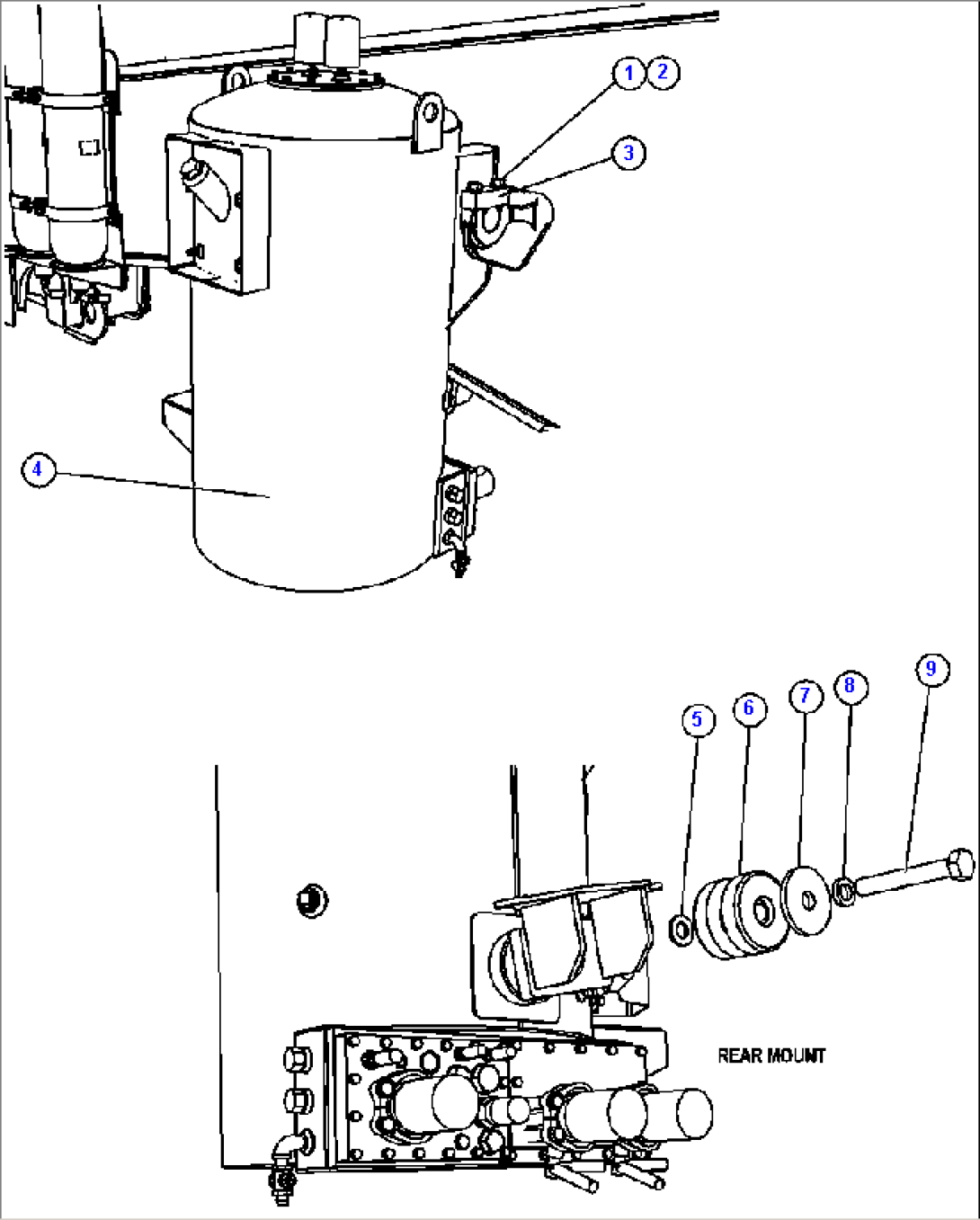 HYDRAULIC TANK INSTALLATION