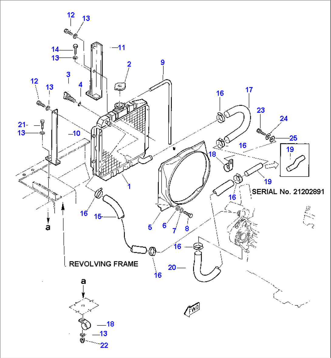 RADIATOR AND PIPING