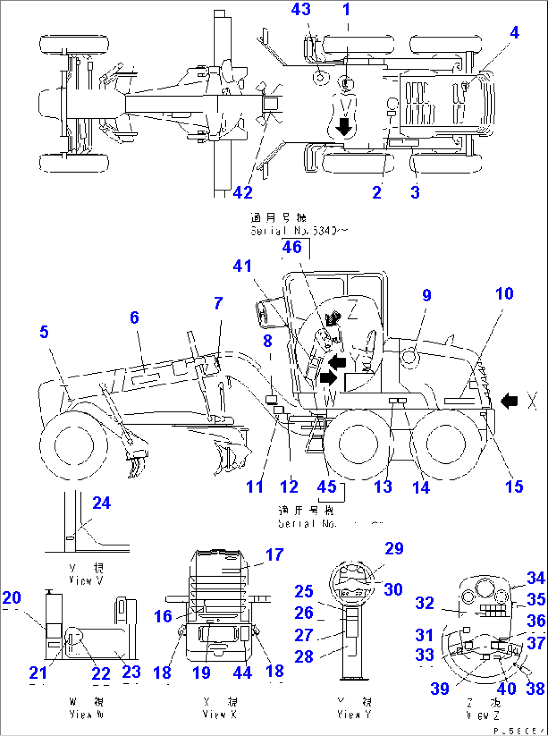 MARKS AND PLATES(#5001-5999)