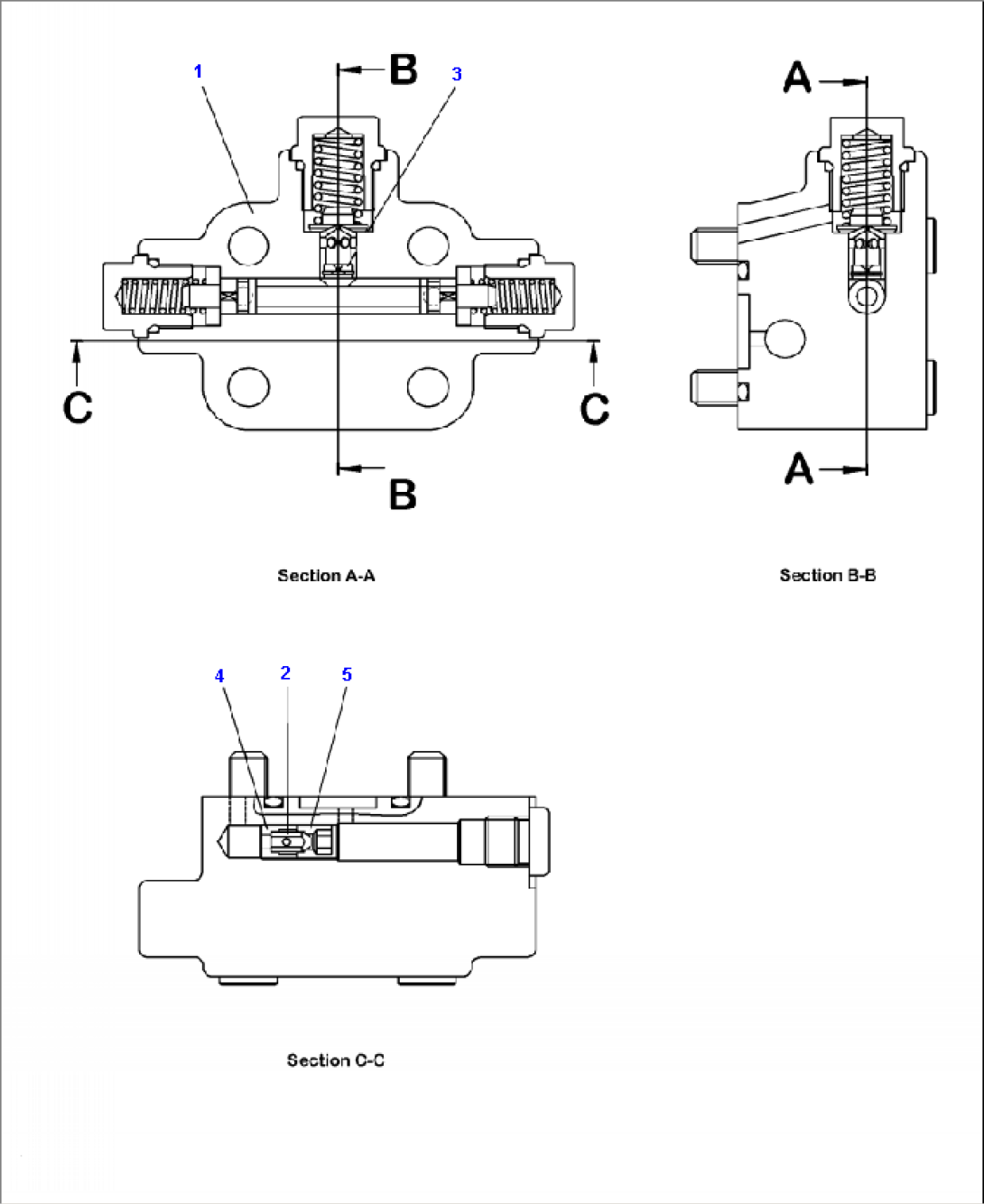 F2440-06A0 HST MOTOR 2 (6/6) FLASHING VALVE WITH ORIFICE