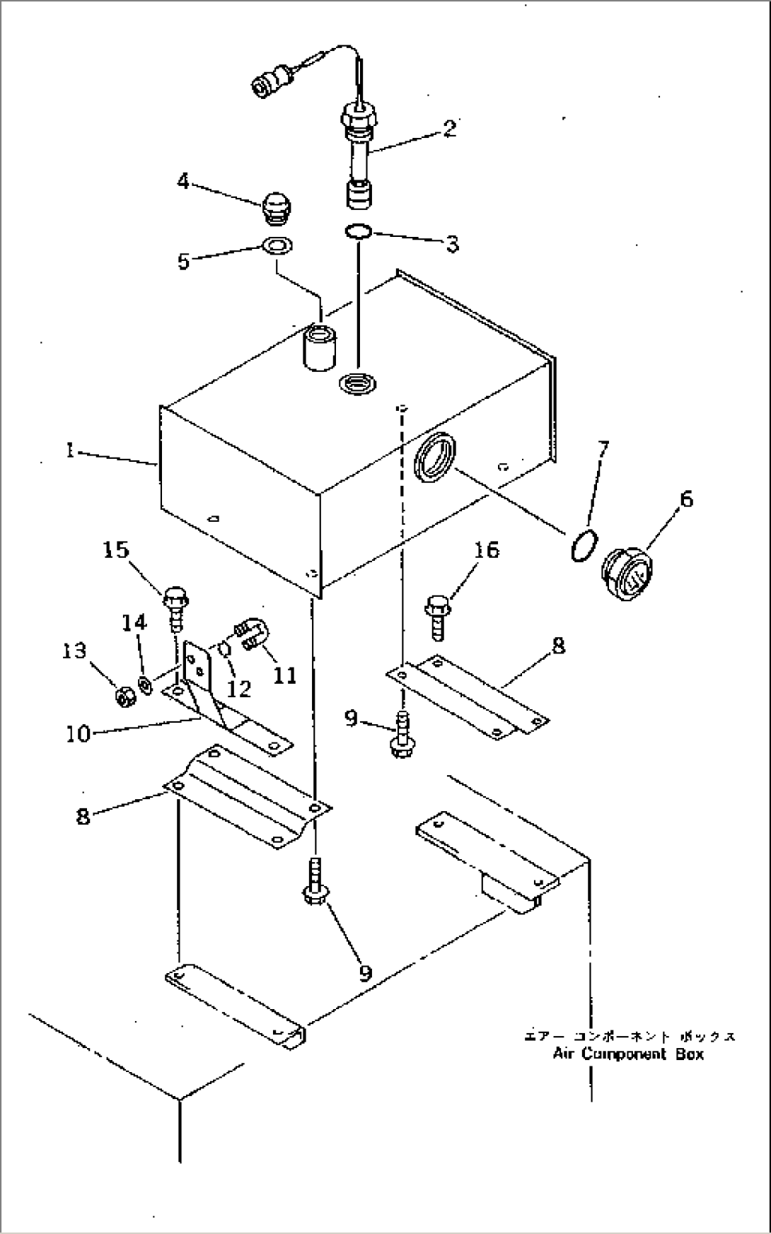 BRAKE OIL PIPING (BRAKE OIL TANK)