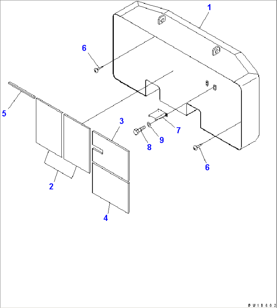 COUNTER WEIGHT (12000KG)(#K32001-)