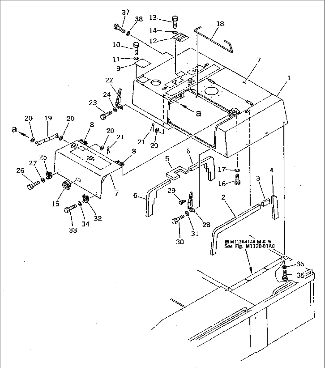HOOD (FOR VANDALISM PROTECTION)(#10001-)