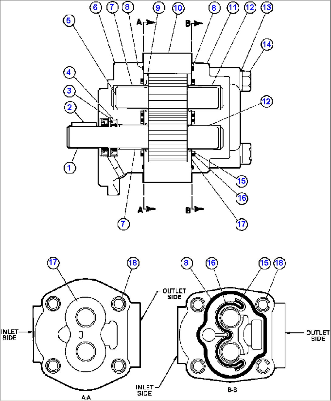 HYD MOTOR ASSM (PB6585)