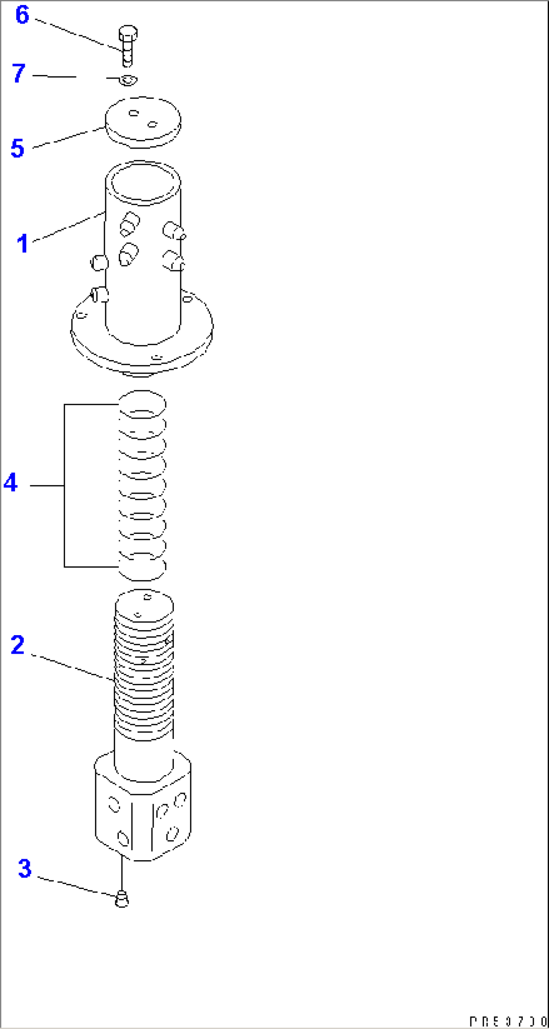 SWIVEL JOINT (DOUBLE BLADE SPEC.)(#12001-)