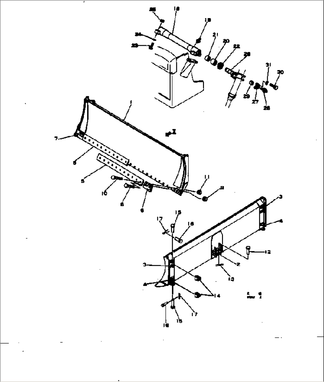 REINFORCED ANGLE DOZER
