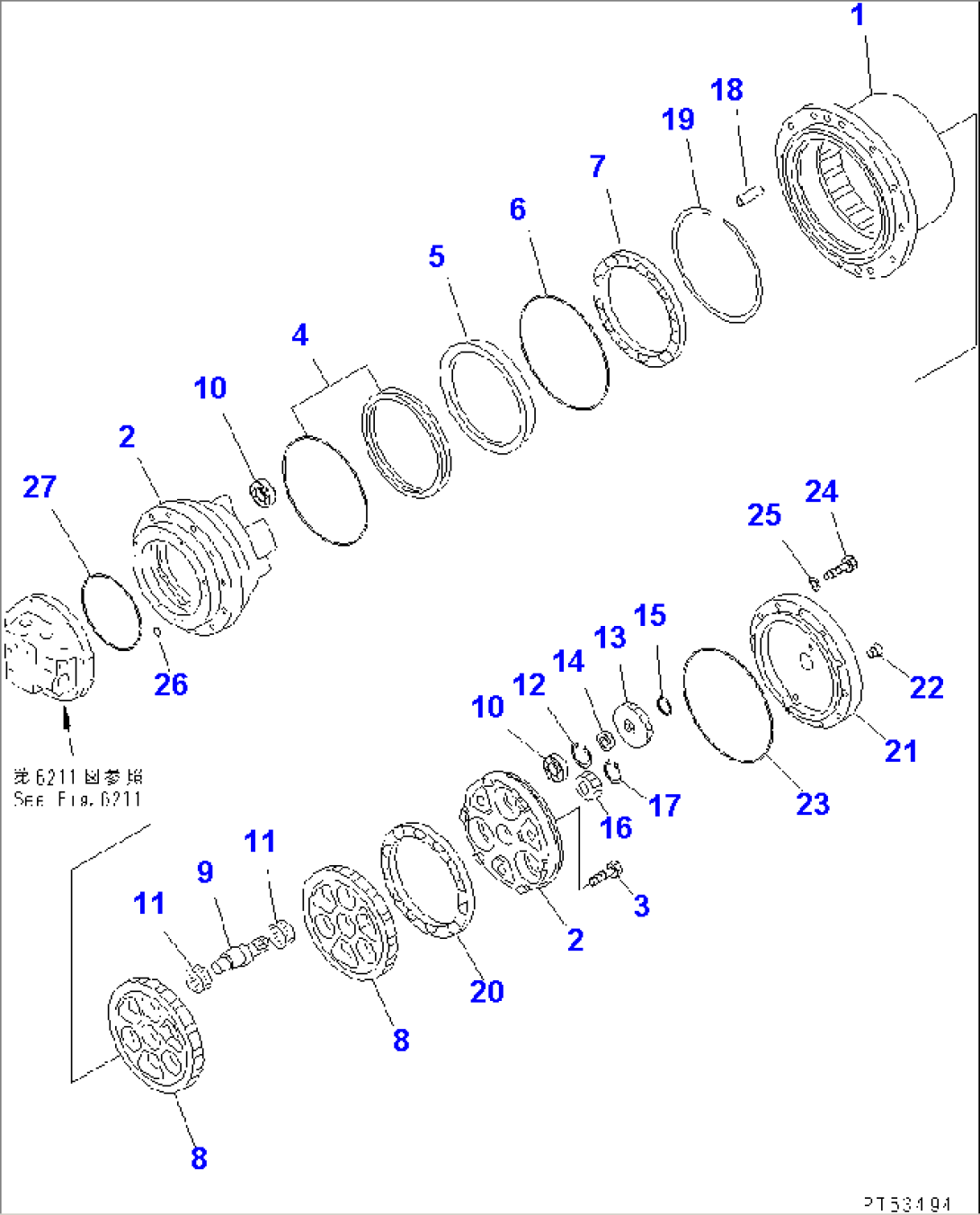 TRAVEL MOTOR (3/3)