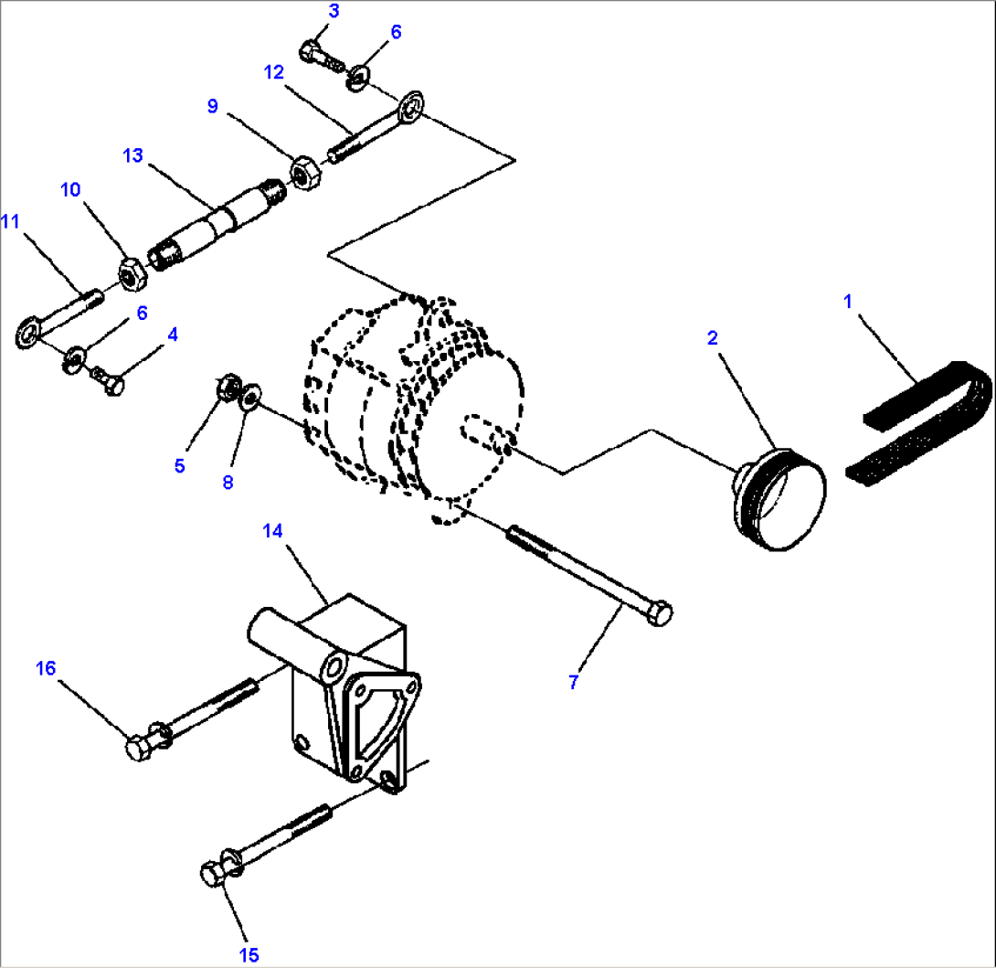 ALTERNATOR MOUNTING