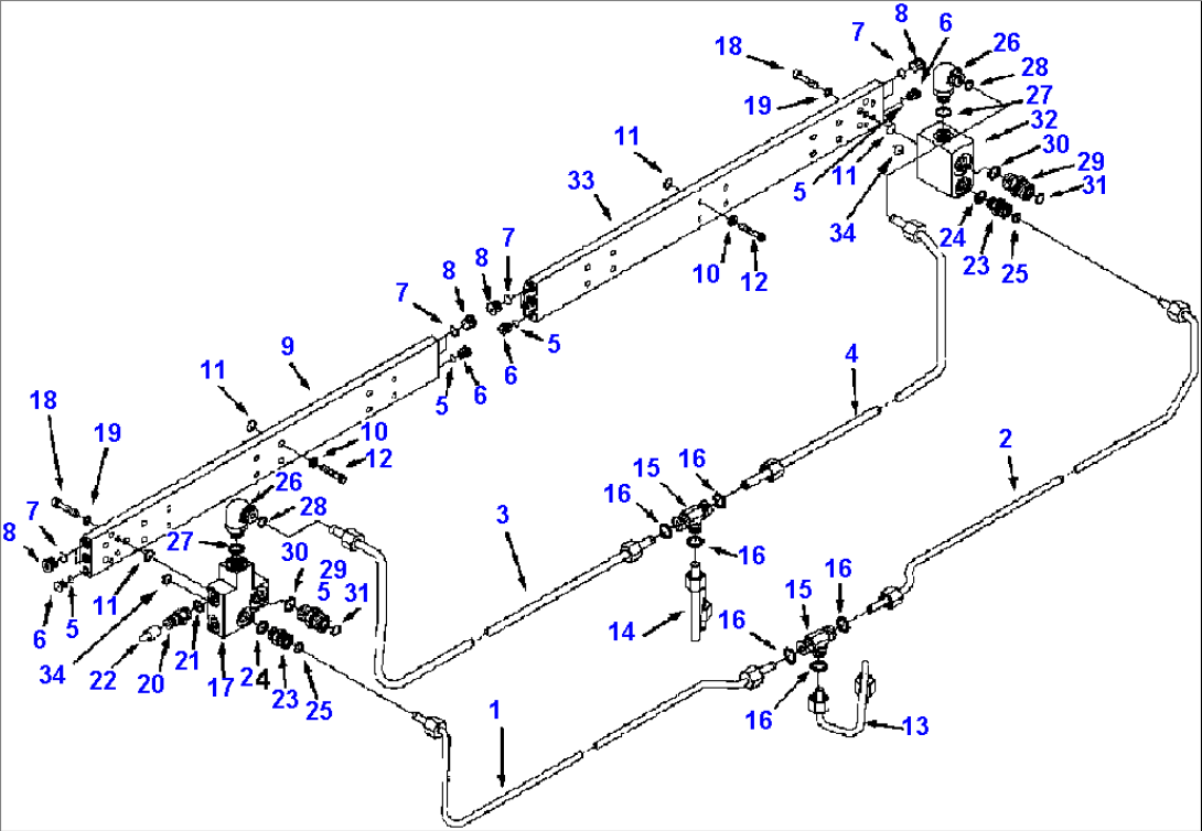 FUEL INJECTOR PLUMBING