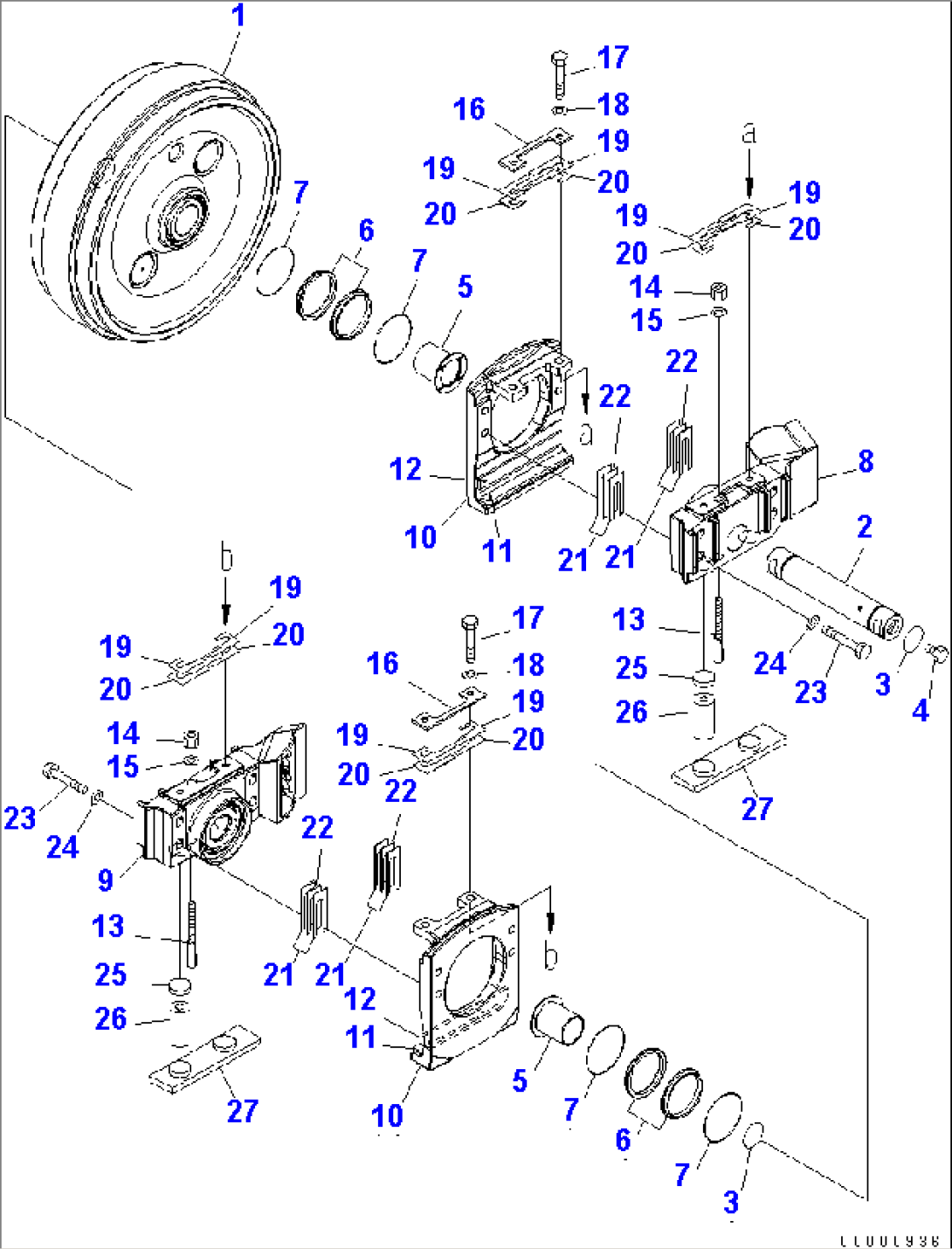 FRONT IDLER