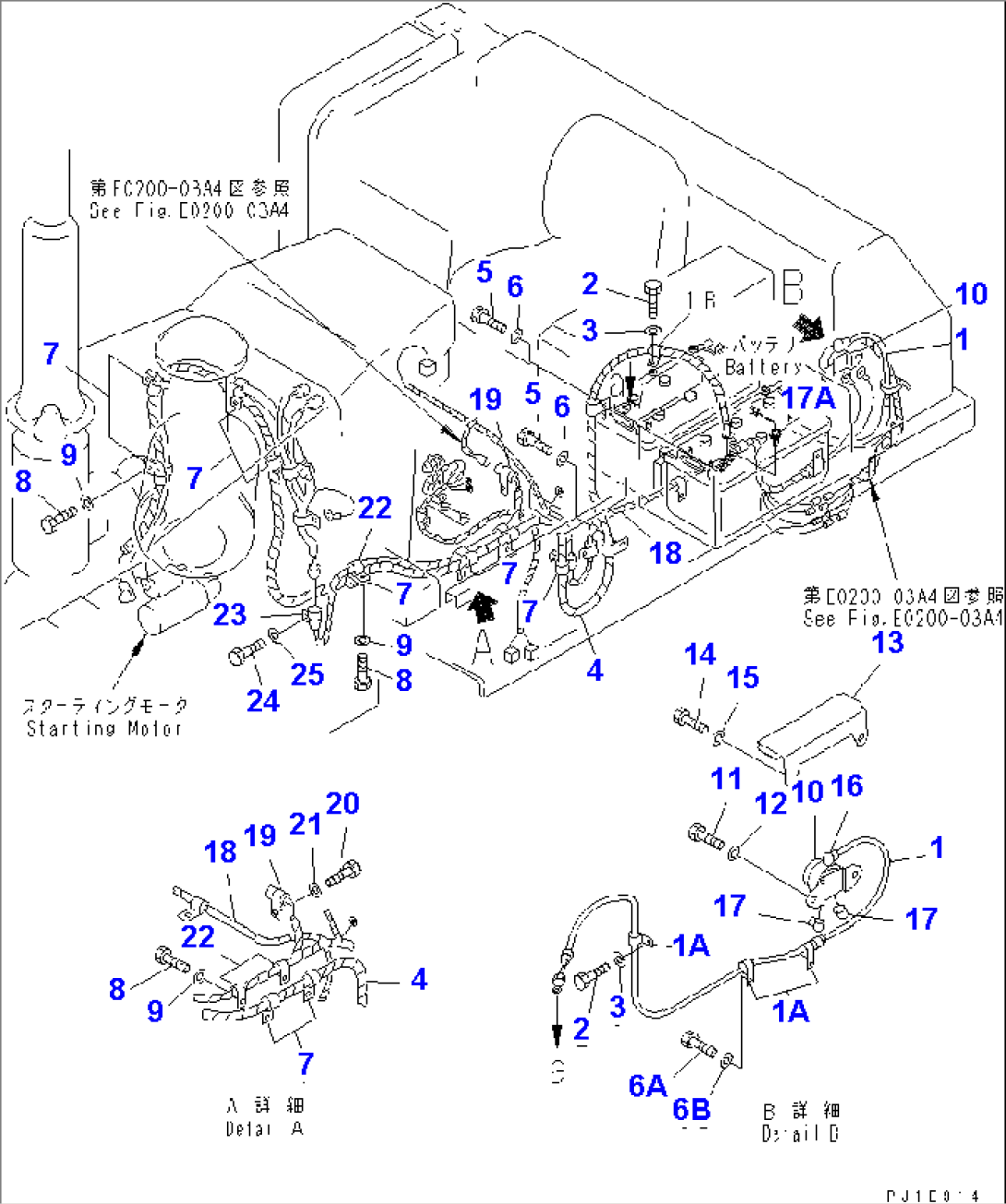 BATTERY CABLE AND RELAY SWITCH (TRIMMING FOR CHINA)(#37586-)