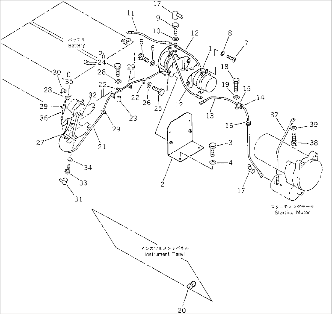 EMERGENCY STEERING PIPING (2/2)(#2441-)
