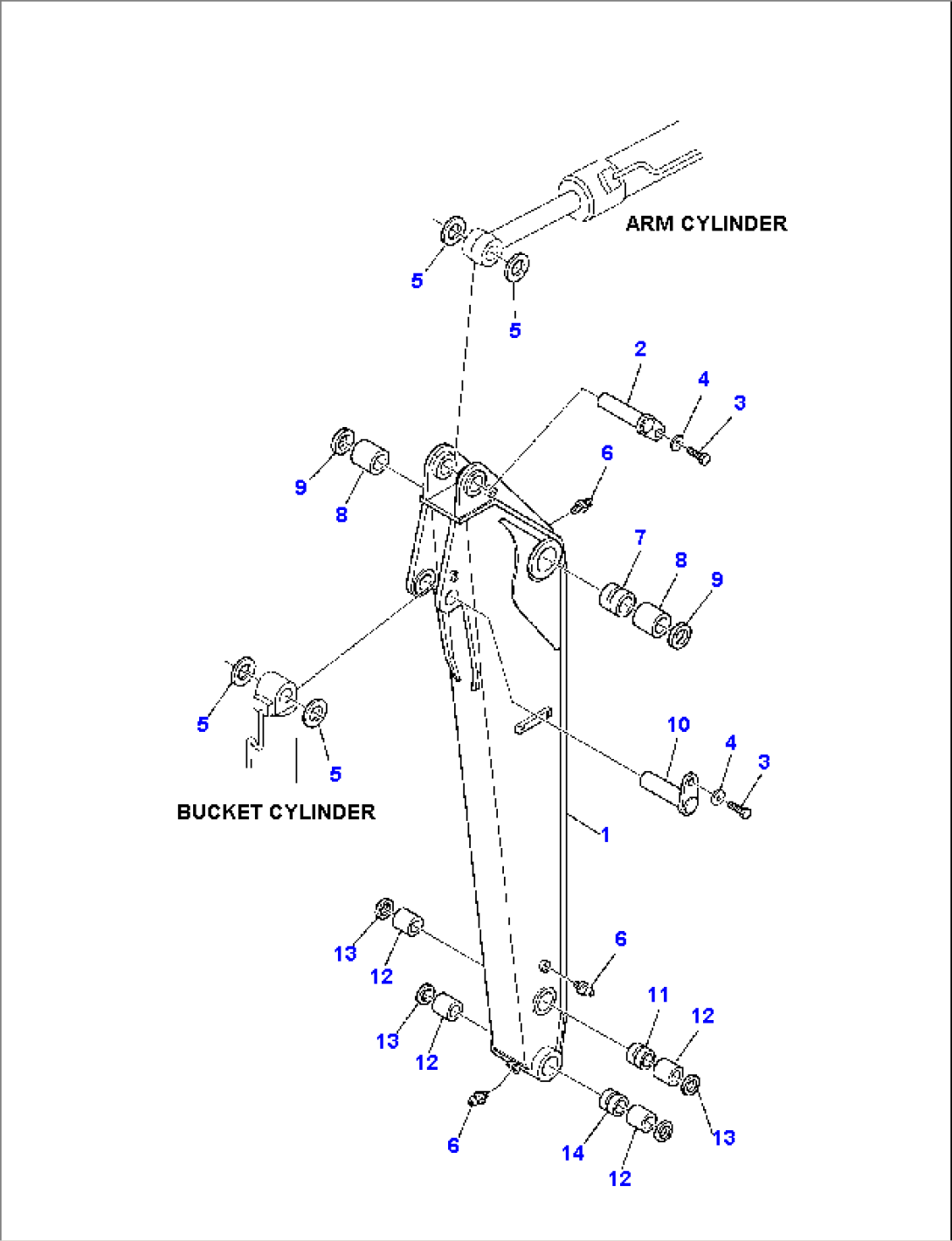 ARM, L=1850 mm