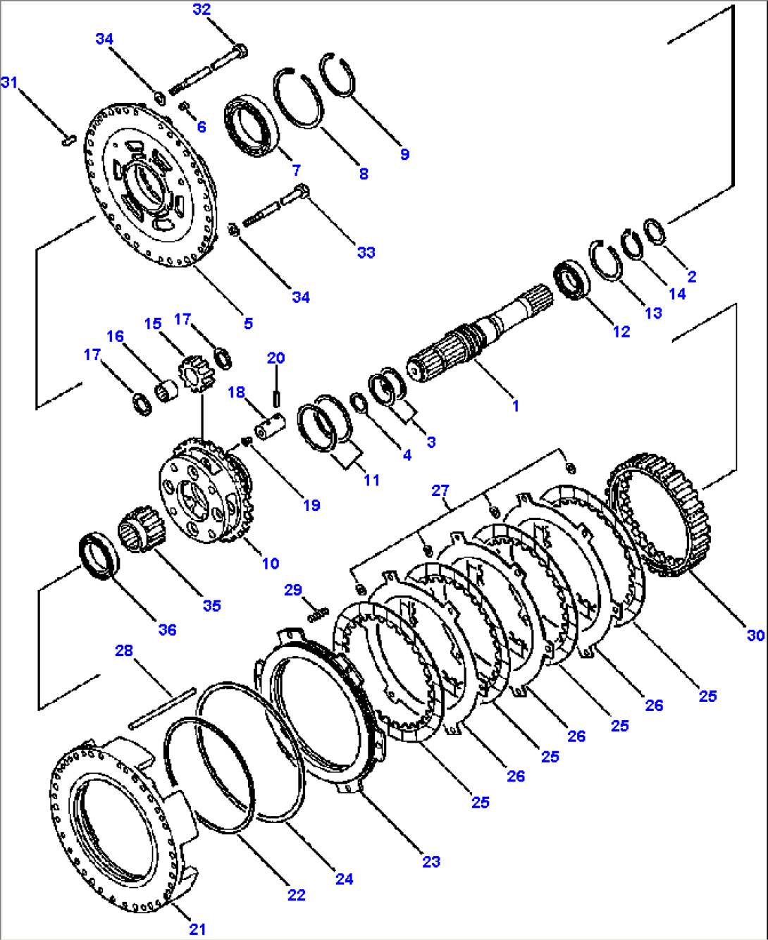 TRANSMISSION REVERSE CLUTCH