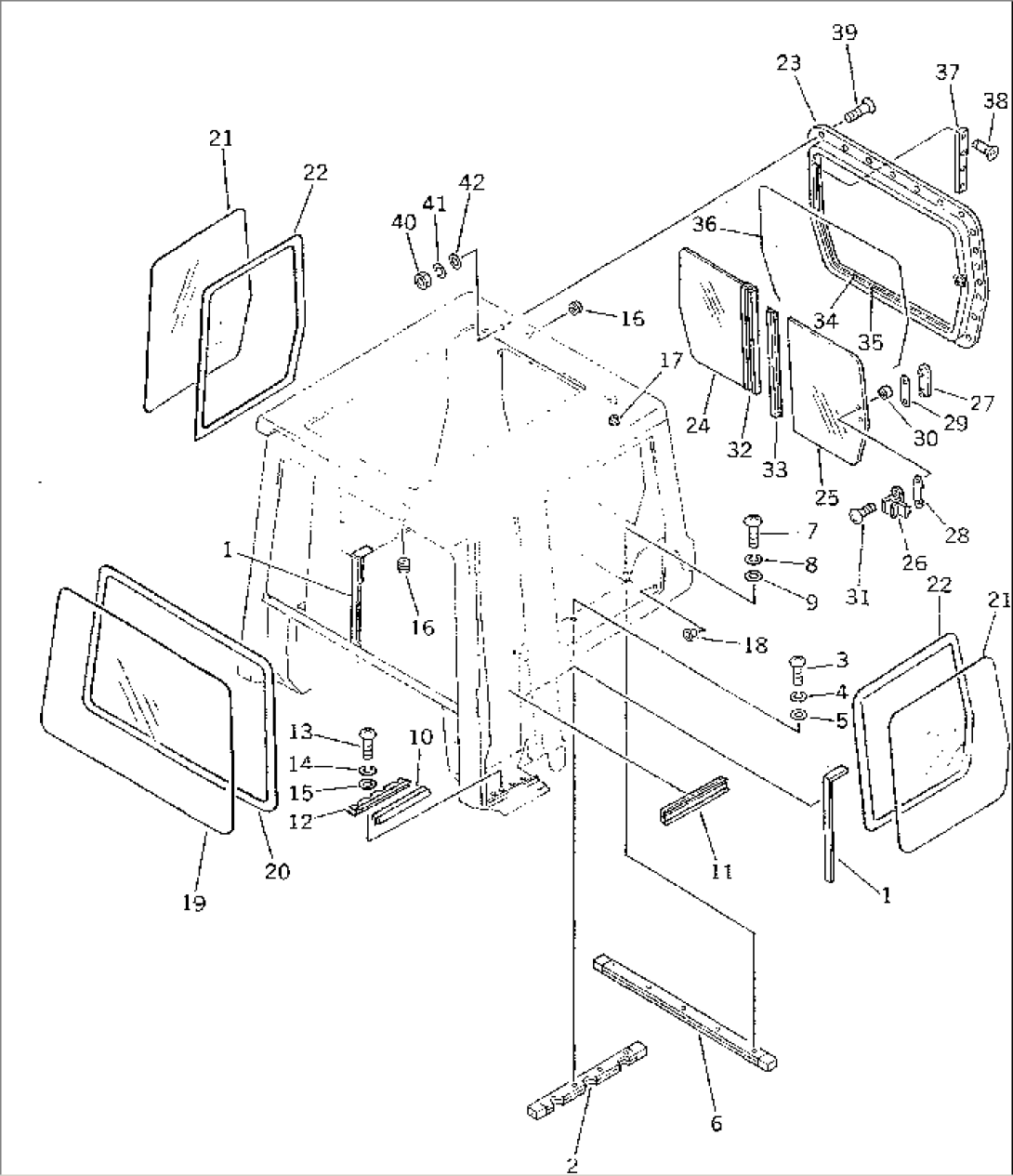 ROPS CAB (1/3)