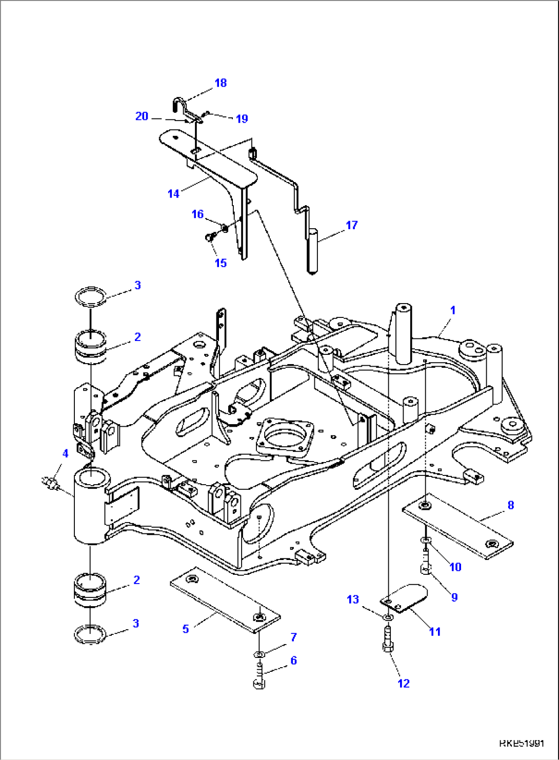 REVOLVING FRAME