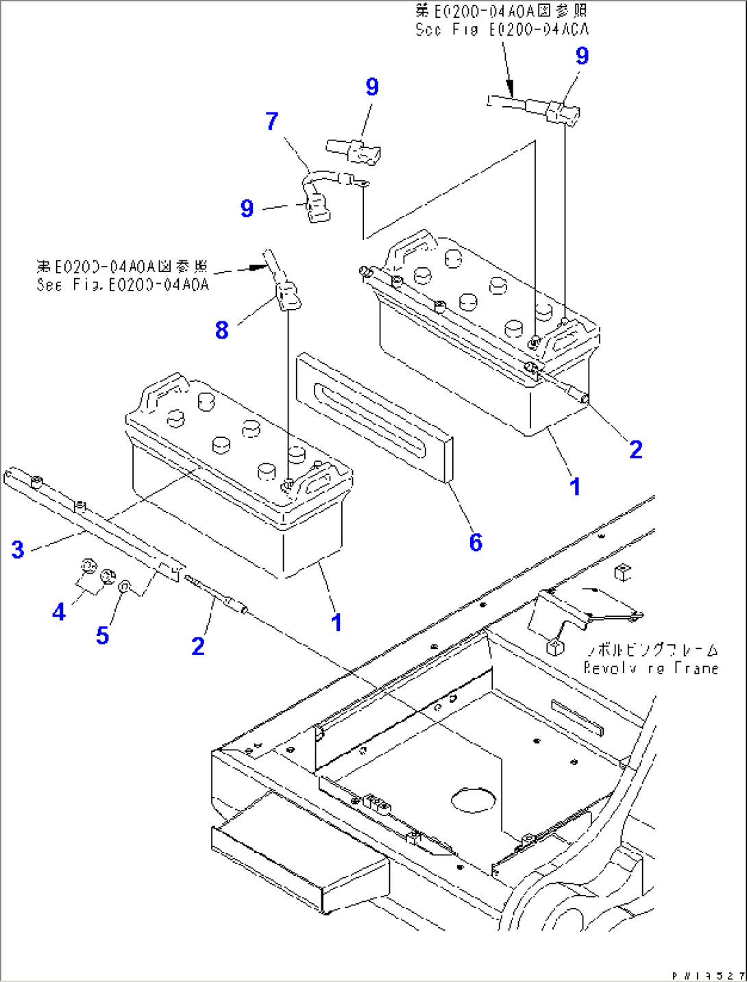 BATTERY (WET) (C200) (LARGE CAPACITY)(#11001-)